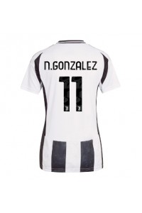 Juventus Nicolas Gonzalez #11 Fotballdrakt Hjemme Klær Dame 2024-25 Korte ermer